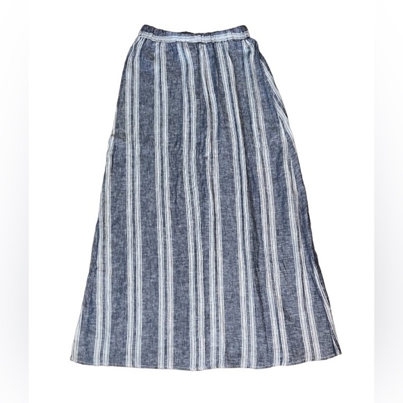 💙NWT! LINEN MAXI SKIRT! GORGEOUS MARISSA OLIVIA LIGHTWEIGHT SUMMER SKIRT!! - Picture 4 of 16